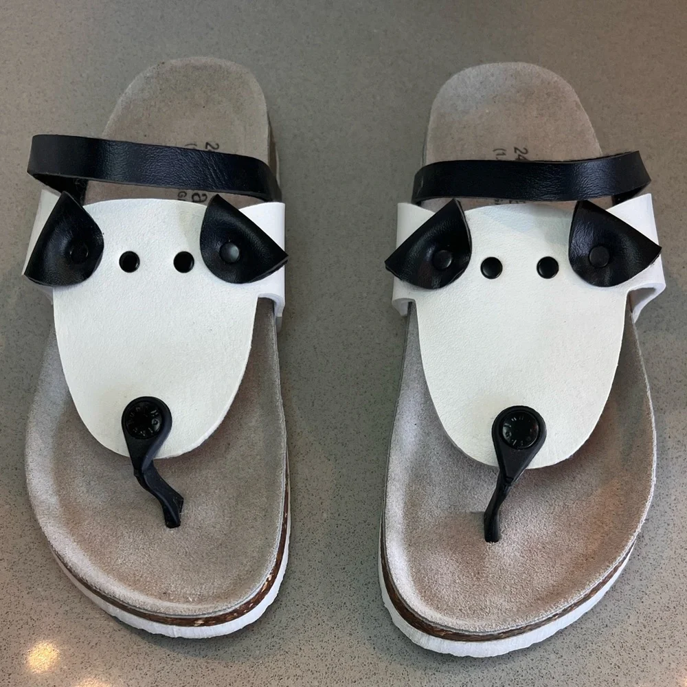 Maibulun Puppy Face Sandals Size 38 / 7
